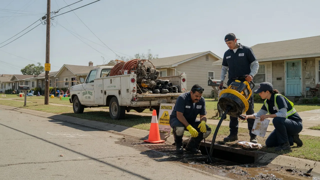 Drain Cleaning in Tishomingo, OK near me
